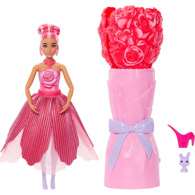Barbie Кукла с сюрпризом &ndash; Красная Роза, Брюнетка