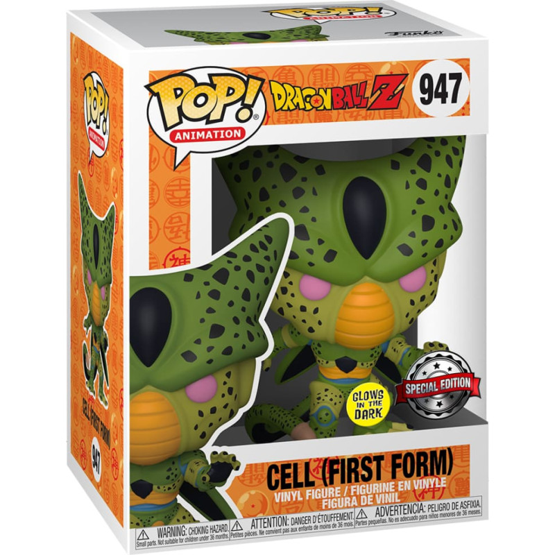 Funko POP! Vinyl: Фигурка: Dragon Ball Z - Cell (First Form)