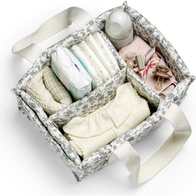 Elodie Details diaper caddy Garden Leo Toile