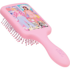 Floss & Rock Hairbrush - Fashion Friends, light pink