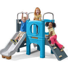 Step2 – игровая площадка с горкой и стенкой для лазания