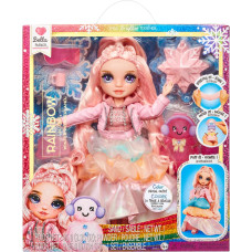 Mattel Rainbow High 120827-EUC Rainbow High Winter Wonderland Lelle- Bella (Pink)