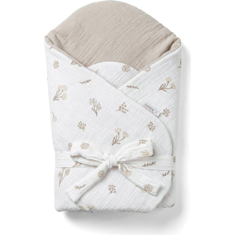 Albero Mio Rożek muślinowy 75x75 Wild Flowers CM2