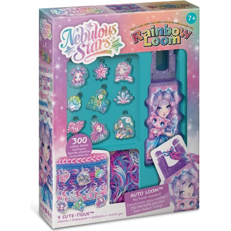 Nebulous Stars RAINBOW LOOM bracelet-making kit Charm, 11032