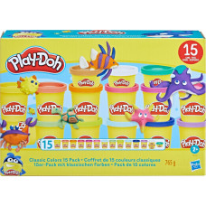Hasbro Play Doh PLAY-DOH масса для лепки Classic Color 15шт