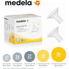 Medela PersonalFit Plus piena pumpju piltuve 30mm XL izmērs 1gb., 008.0470
