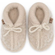 Buciki dziecięce wełniane Nevada 6-12m beige