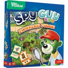 Trefl 03061 Gra SPY GUY KIDS Zwierzaki Cudaki
