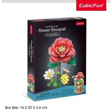 Cubic Fun CUBICFUN 3D пазл &laquo;Букет цветов &ndash; камелия&raquo;