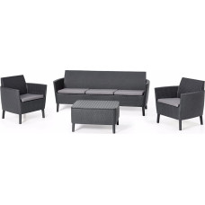 Keter Комплект садовой мебели Salemo 3 Seater Set серый