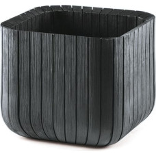 Keter Горшок для цветов Cube Planter M серый