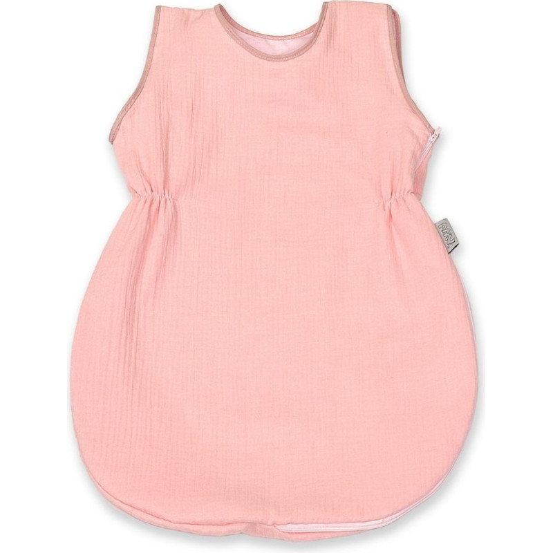 AMY 82217 Śpiw&oacute;r lato muślin 92 jasny r&oacute;ż L12_U15