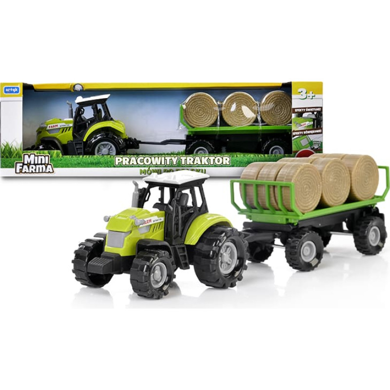 Artyk 132940 Mini Farma Traktor z przyczepą