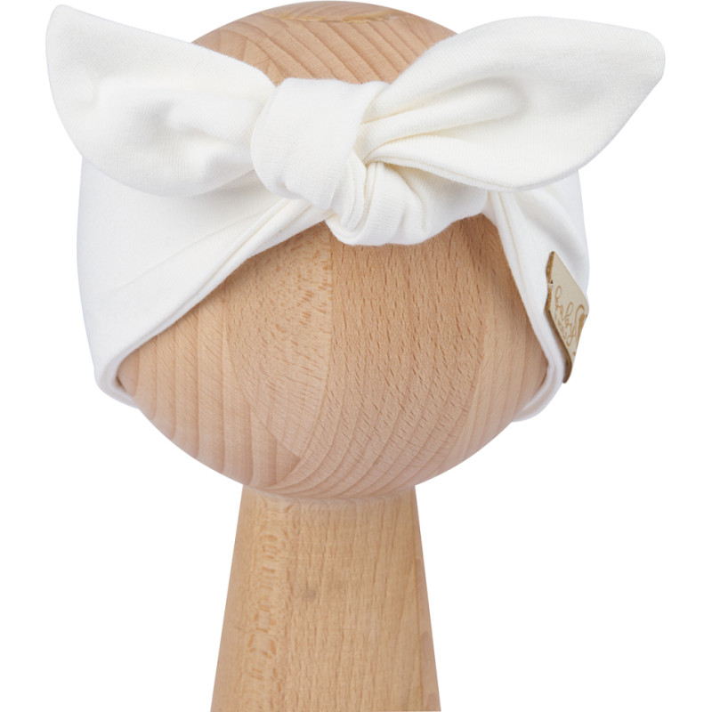 Baby In World BABY 01328 Opaska niemowlęca Cream 6-12m