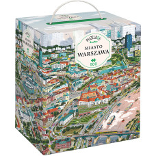 Czuczu Puzzle 500 el. Miasto Warszawa