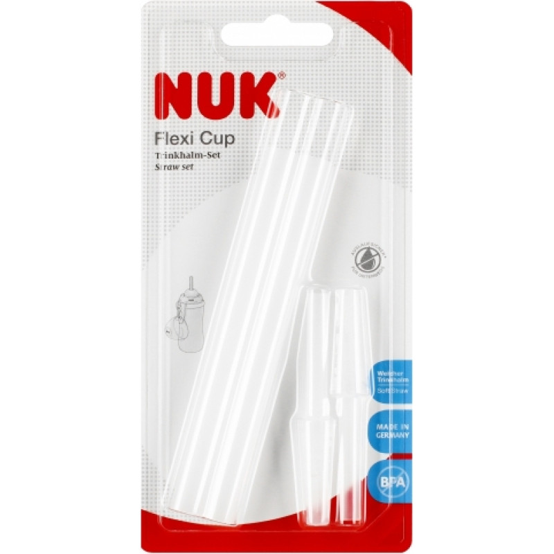 NUK 255562 Słomka do kubka FLEXI CUP