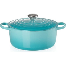 Le Creuset Чугунный горшок круглый Ø26см / 5,3л светло-голубой