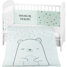 Bedding set 2pcs EU Style 60/120 Bear with me Mint