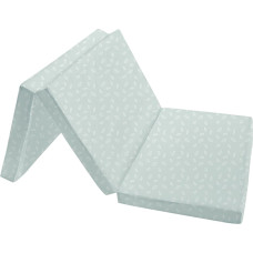 Foldable mattress 60/120/5 cm Leaves Mint