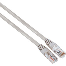 Hama 00200913 CAT5e Patch Cable, F/UTP Shielded, 3 M, Grey