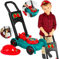 Woopie Kosiarka dla Dzieci Dźwięk + Zestaw Kask Kanister