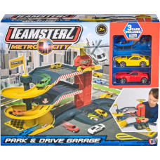 Teamsterz игровой набор Park and Drive + 3 cars