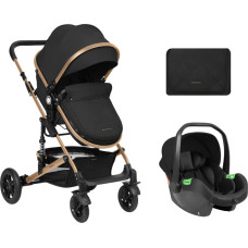 Stroller 3in1 transf. seat Amaia Black 2024