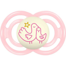 Mam Baby 1001 PACIFIER PERFECT NIGHT 16+ PLANET LOVE GIRL