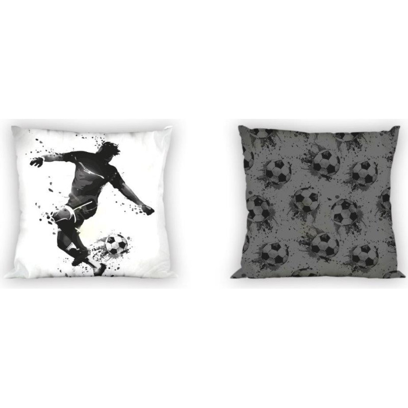 CUSHION COVER 40X40 YOUTH 014 FOOTBALLER COTTON. YTH.