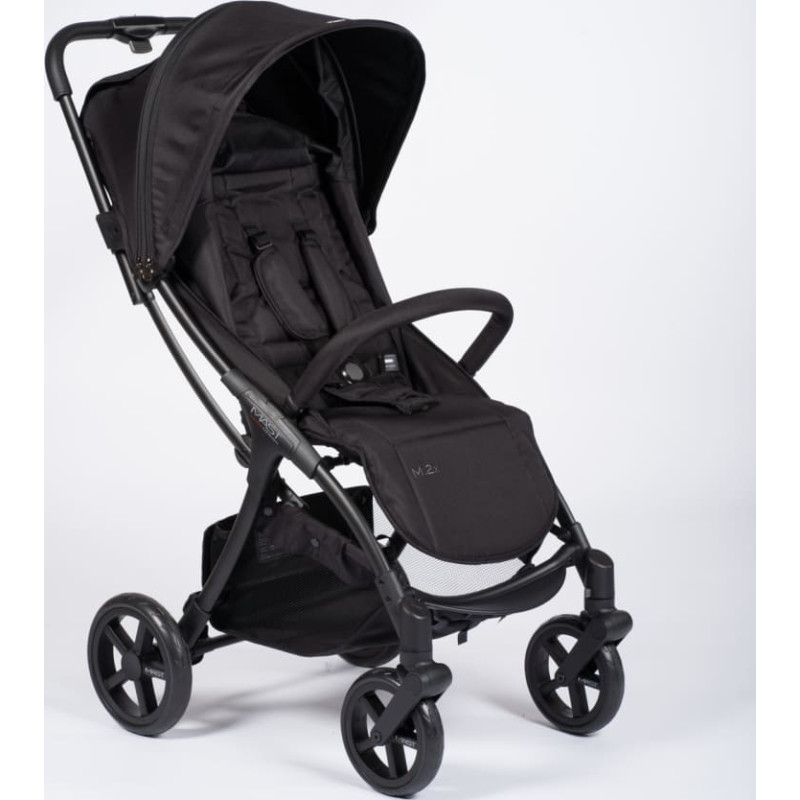 Mast Swiss stroller M2X ONYX, Frame black/Aluminium, MA-M2X201