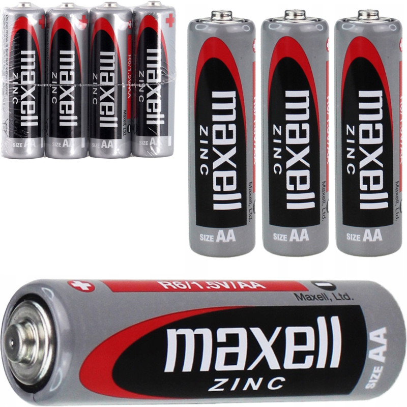 Maxell Цинково-угольная батарейка LR06/AA 4 шт.