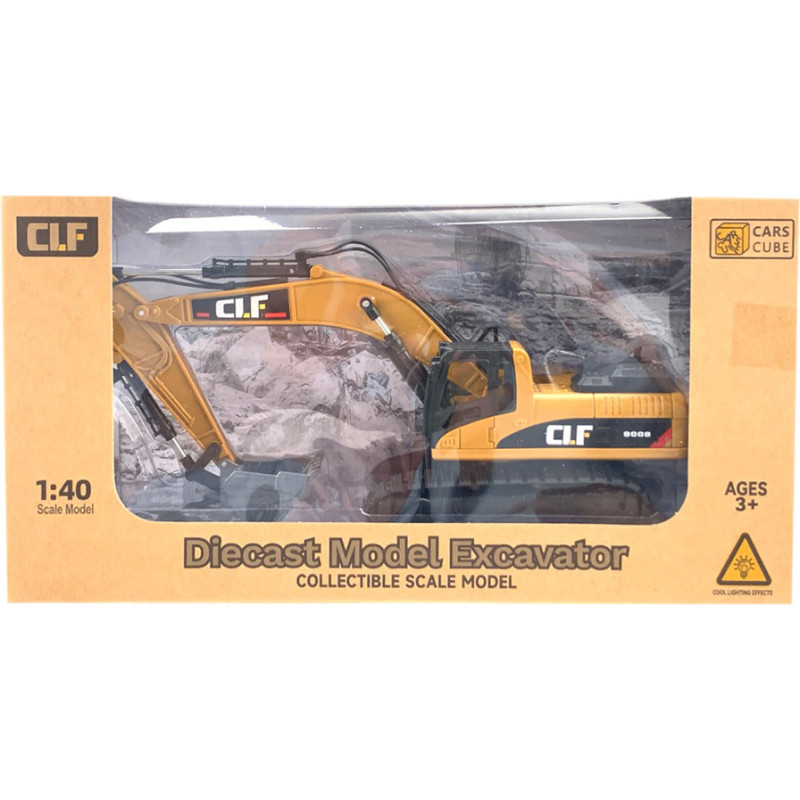 HIPO 20720 металлический экскаватор на батарейках