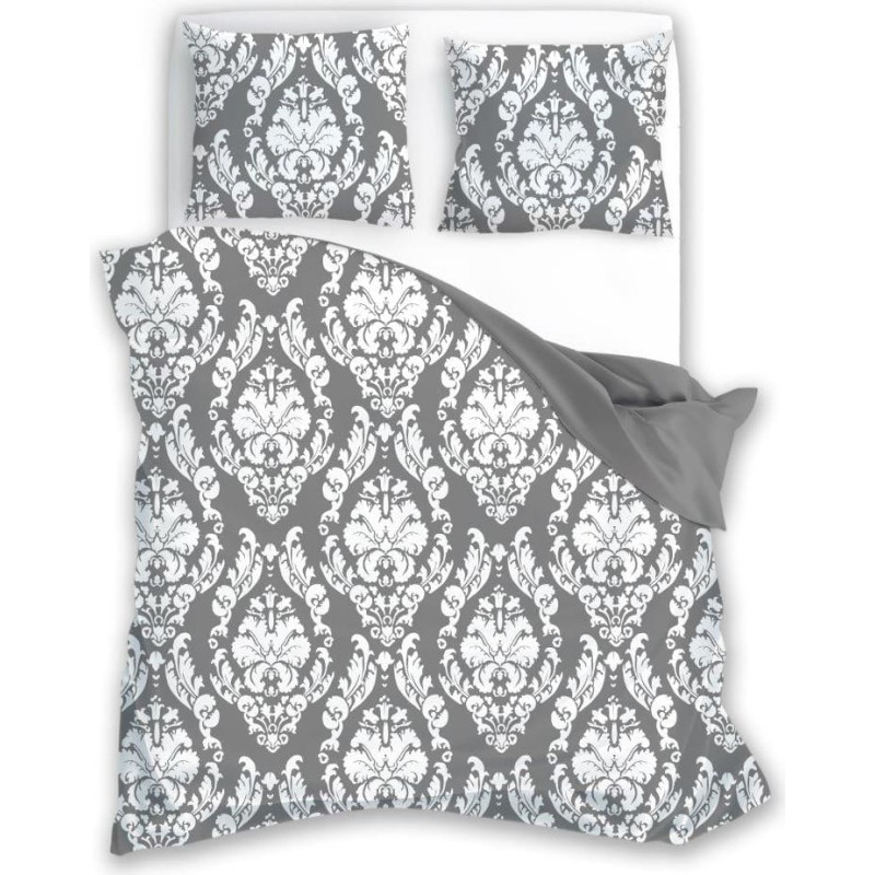 POŚCIEL KPL. GLAMOUR 005 140X200+70X90 BAW.