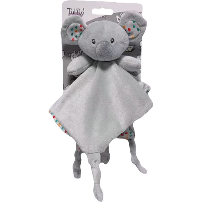 Tulilo Toy Blanket - 94925 - MILUŚ - KOALA with DOTS - size 25 cm