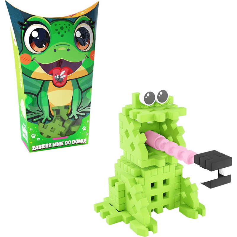 MINI WAFFLE POCKET PETS ŻABA 34 ELEM.