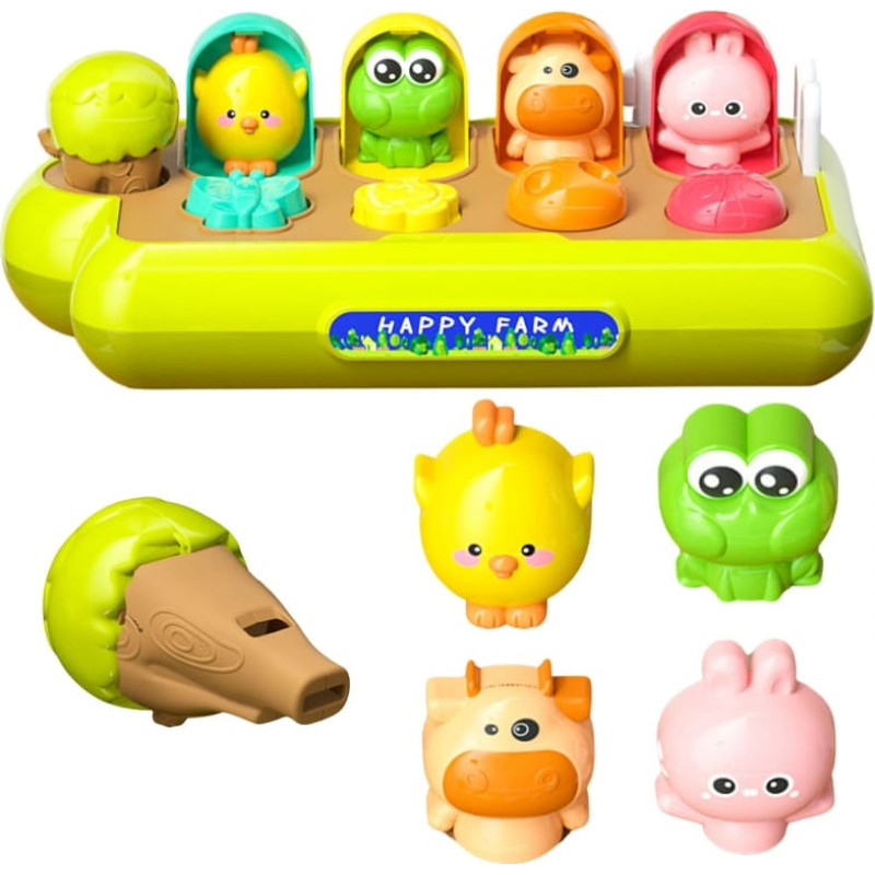 Woopie BABY 49720 Wyskakujace zwierzątka Farma POP-UP