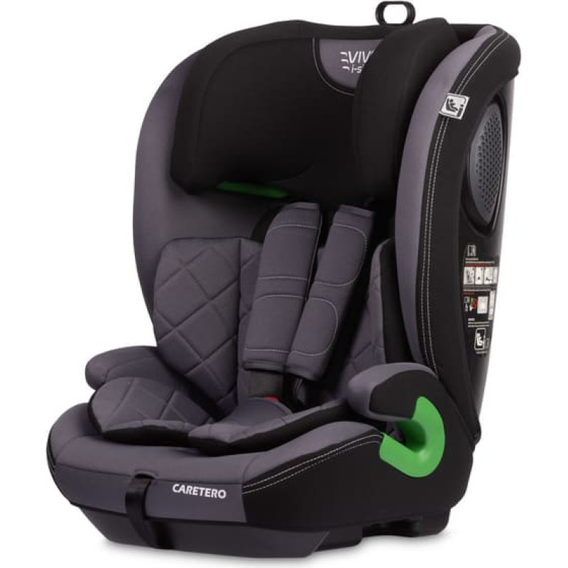 Caretero Автокресло VIVO I-SIZE GRAPHITE (76-150)