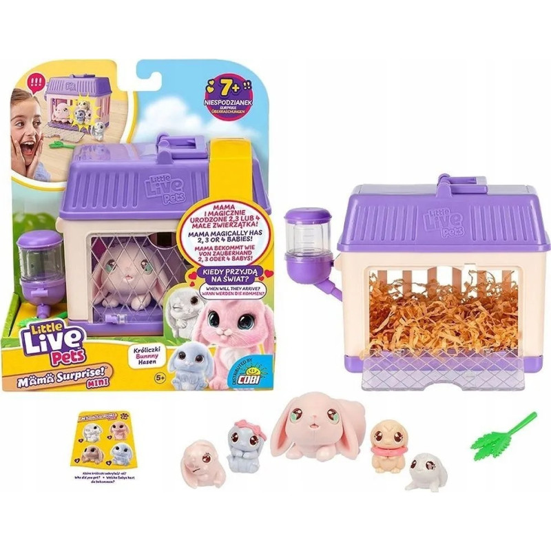 Moose Little Live Pets Mama Surprise кролик, 26625