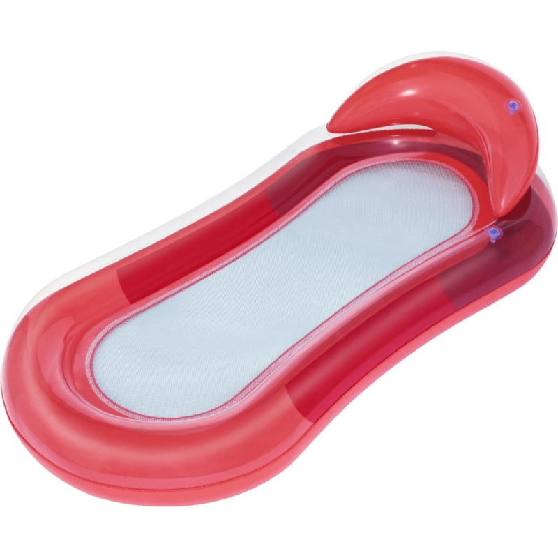 Tulilo BESTWAY 43103 Dmuchany materac z siatkowym dnem HydroLuxe Czerwony 1,60x84