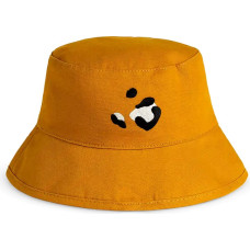 Kietla Двусторонняя панамка Reversible Leopard Bob 0-2 y        NATURAL DENIM+2014C