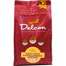 Delcon Grainfree food for dogs with allergies HYPOALLERGENIC with duck / 3 kg