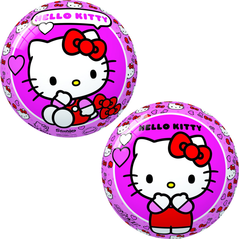 PIŁKA GUMOWA LICENCYJNA HELLO KITTY