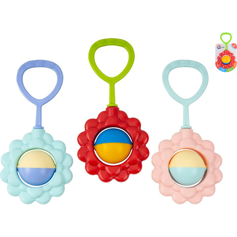 Other Rattle - 09321 - FLOWER - 3 colors
