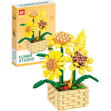 KLOCKI BUKIET KWIATY 550 ELEMENTÓW