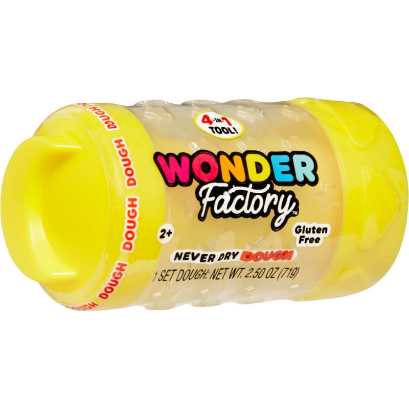 MGA Wonder Factory Never Dry Dough Singles – Yellow 594970