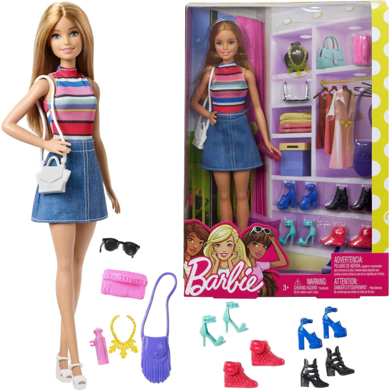 LALKA BARBIE Z SZAFĄ