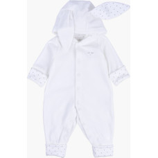 Livly Clothing Plī&scaron;a kombinezons Livly "Plush Bunny Overall" white
