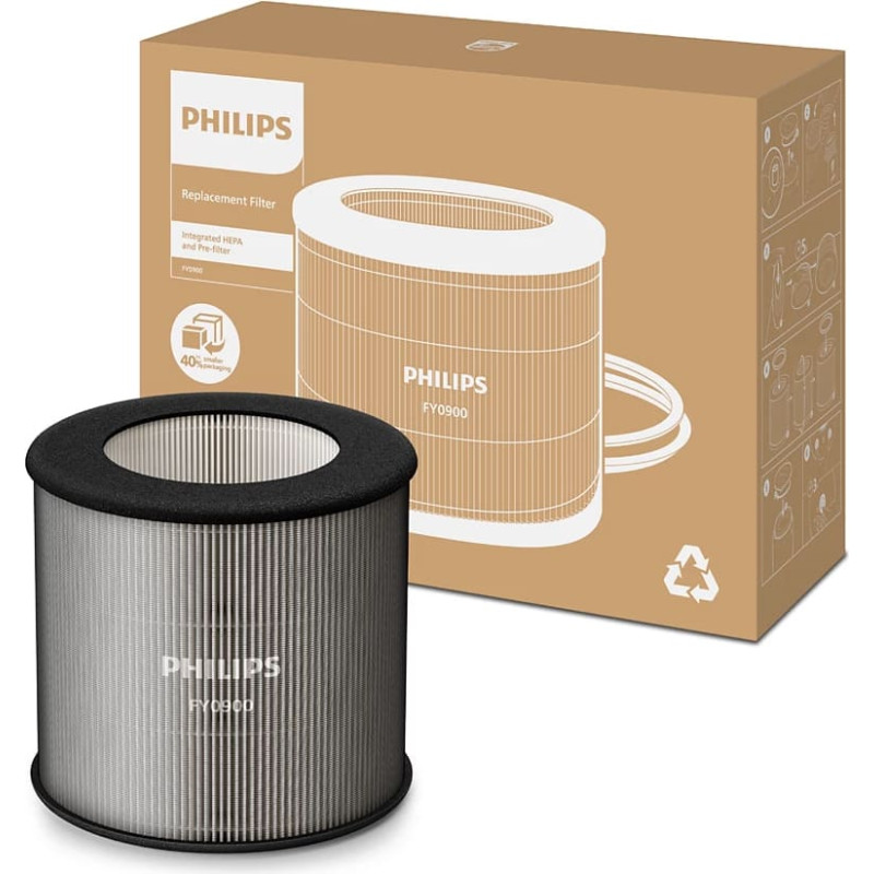 Philips NanoProtect HEPA filtrs 900. un 800. sērijas attīrītājiem - FY0900/30