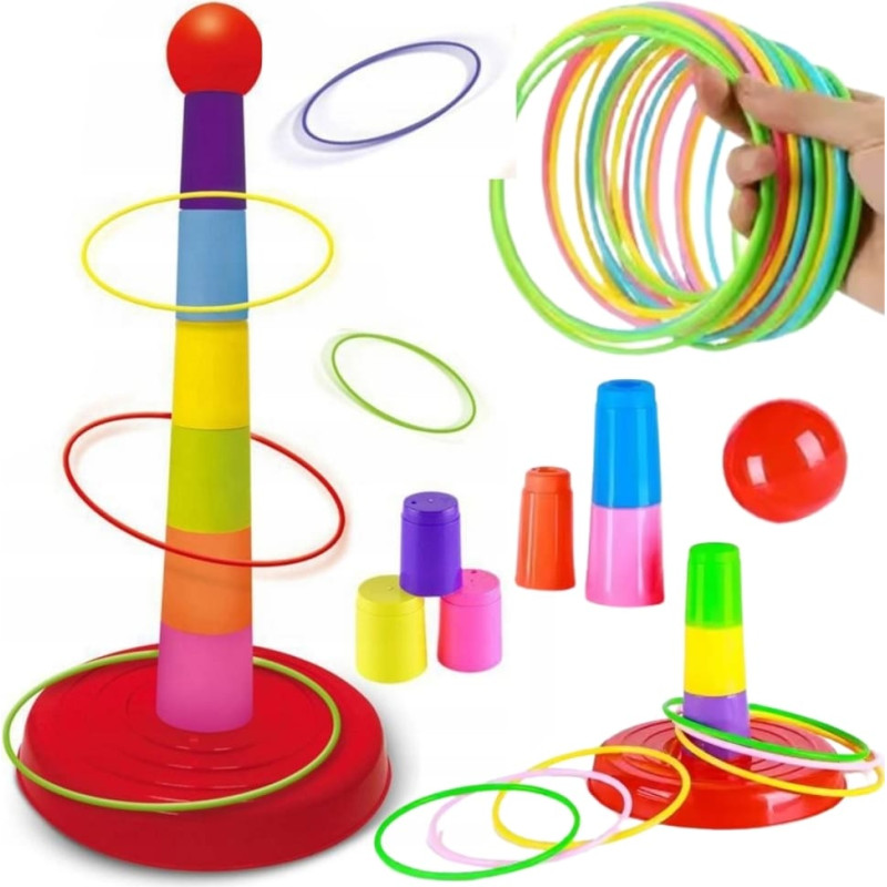 Woopie Gra Zręcznościowa Rzut do Celu Obręcze Ringo