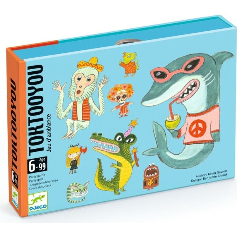 Djeco Карточная игра - Toktooyou
